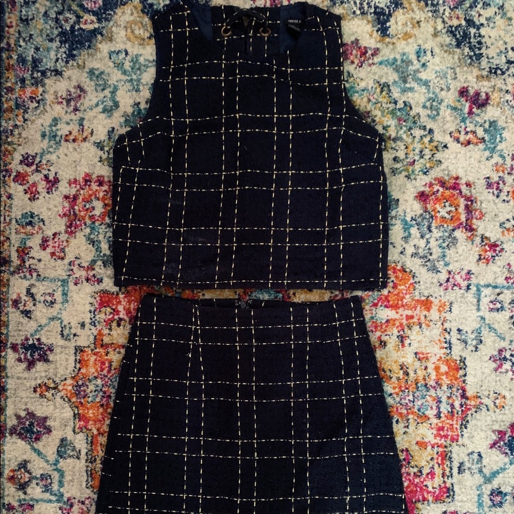 Two Piece Preppy Set